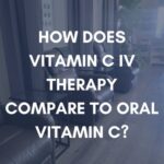 How does vitamin C IV therapy compare to oral vitamin C?