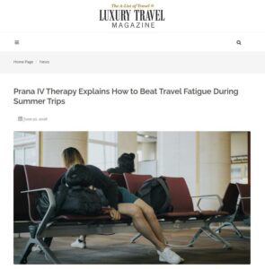 How to Beat Travel Fatigue During Summer Trips