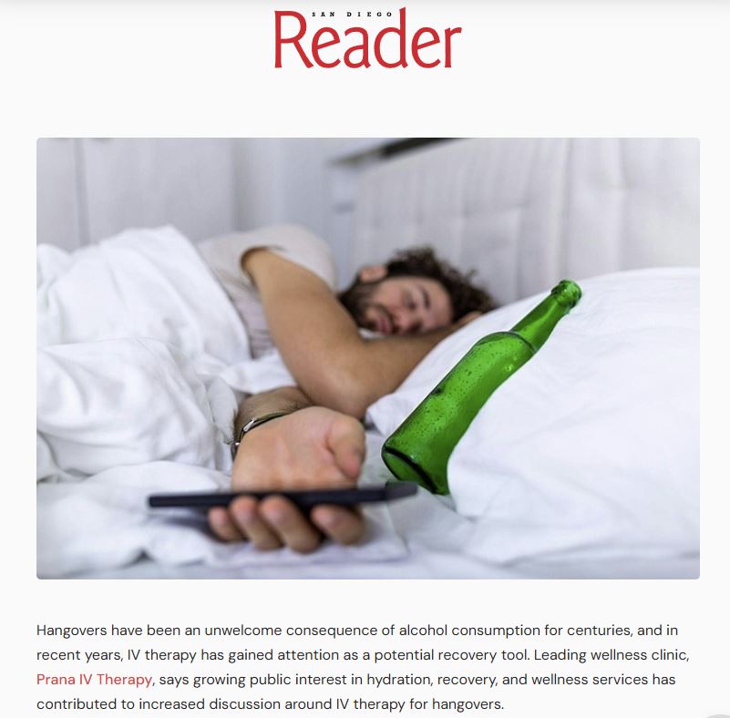 Hangover IV Therapy Science